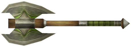 Worn Battleaxe