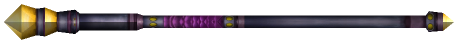 "Monster - Staff, Jeweled Yellow Staff"