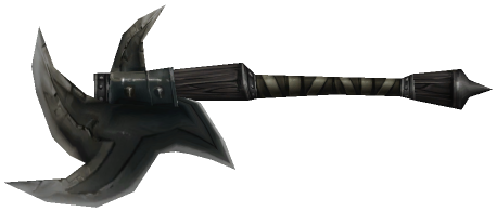 "Monster - Axe, 2H Horde Black War Axe"