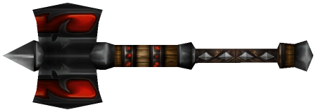 "Monster - Mace2H, Horde Hammer A03/C01Black"